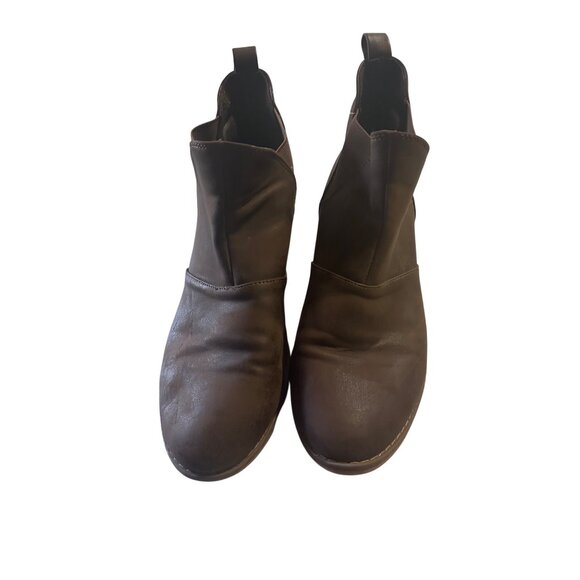 Rocket Dog brown leather ankle boots size 12 - Picture 7 of 9